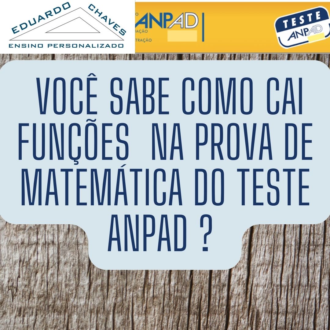 Teste Anpad 2022 - 2023 - Curso de provas ao vivo para a edição de novembro  de 2022