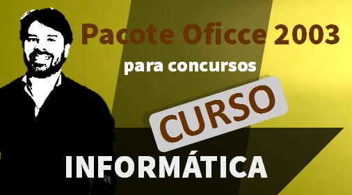 Pacote Office 2003 para concursos